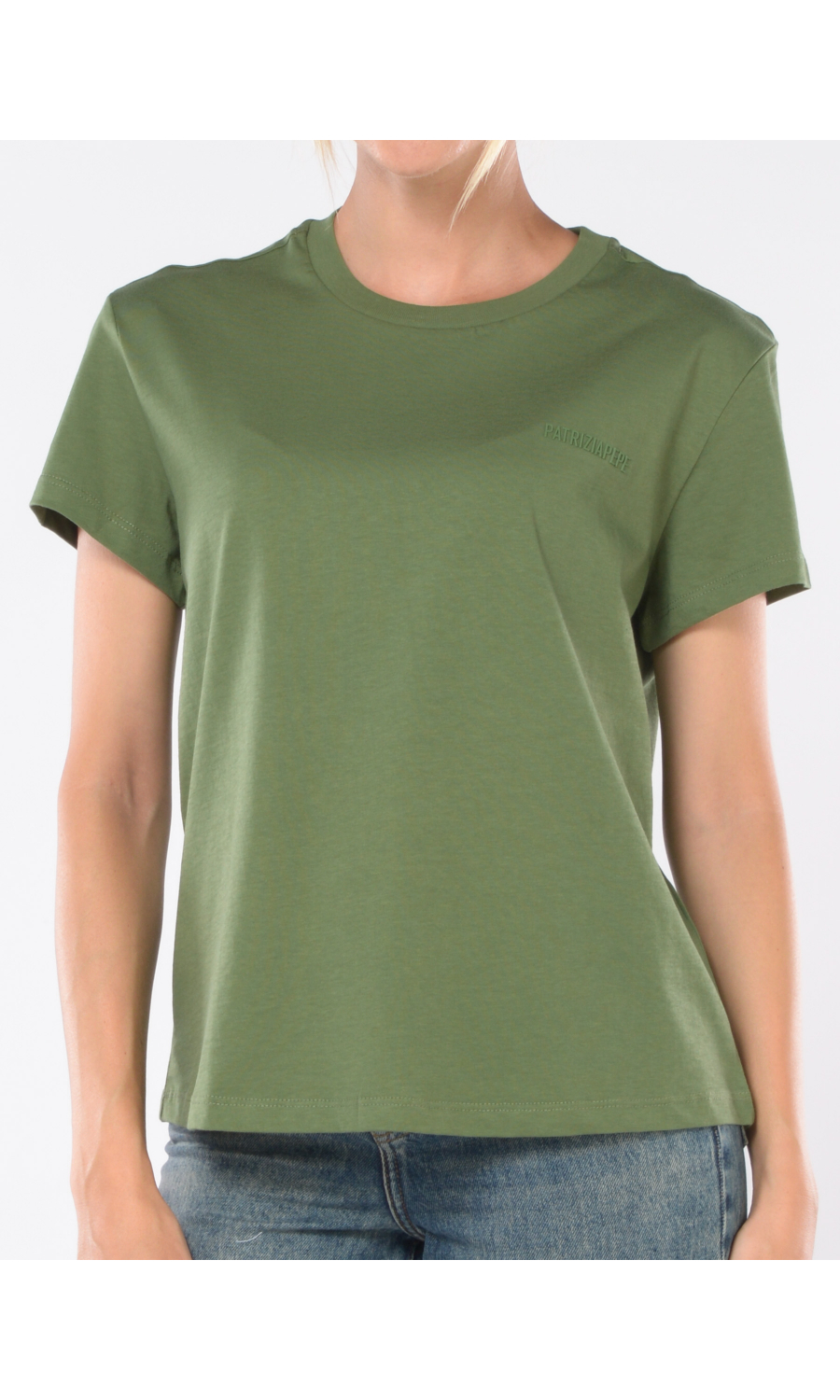 t Shirt da donna Patrizia Pepe in cotone con logo