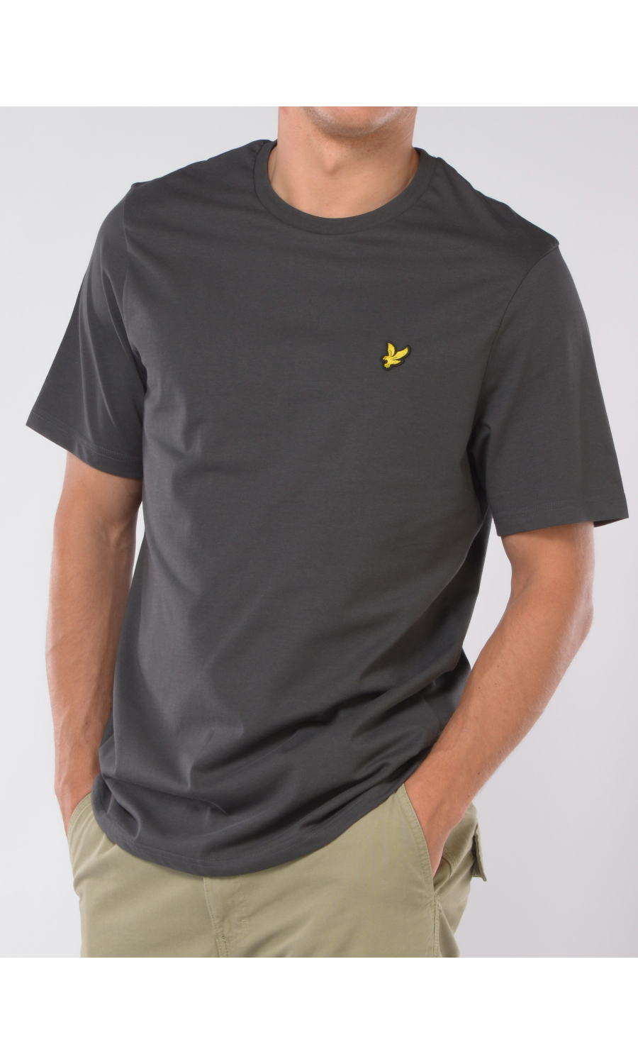 t Shirt da uomo Lyle&Scott girocollo con logo