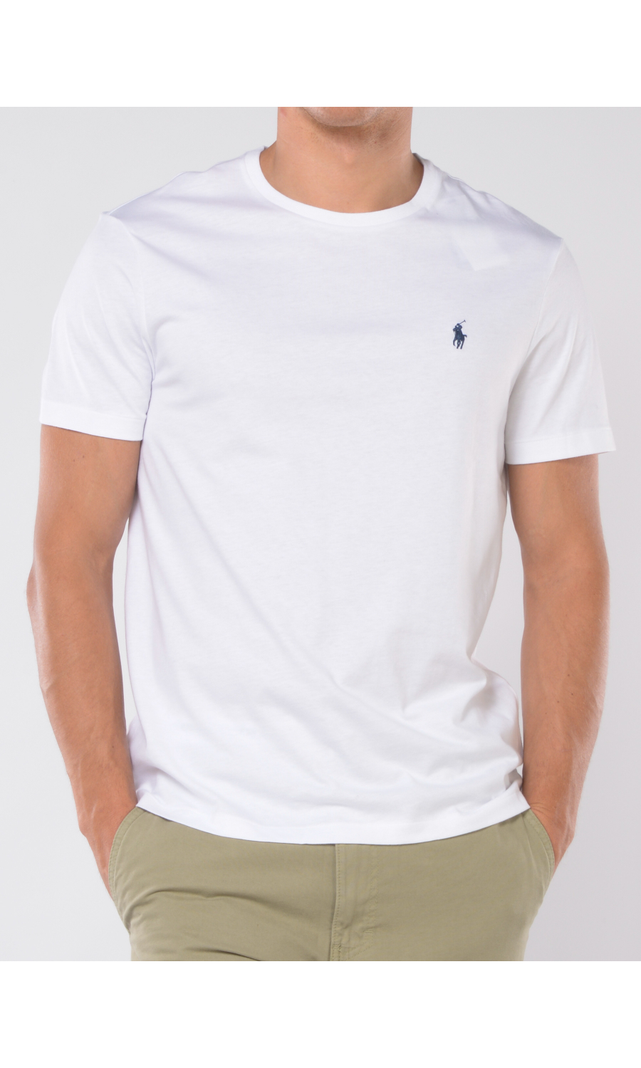 t Shirt da uomo Ralph Lauren Custom Slim Fit con logo