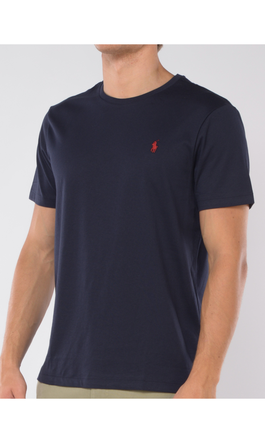 t Shirt da uomo Ralph Lauren Custom Slim Fit con logo