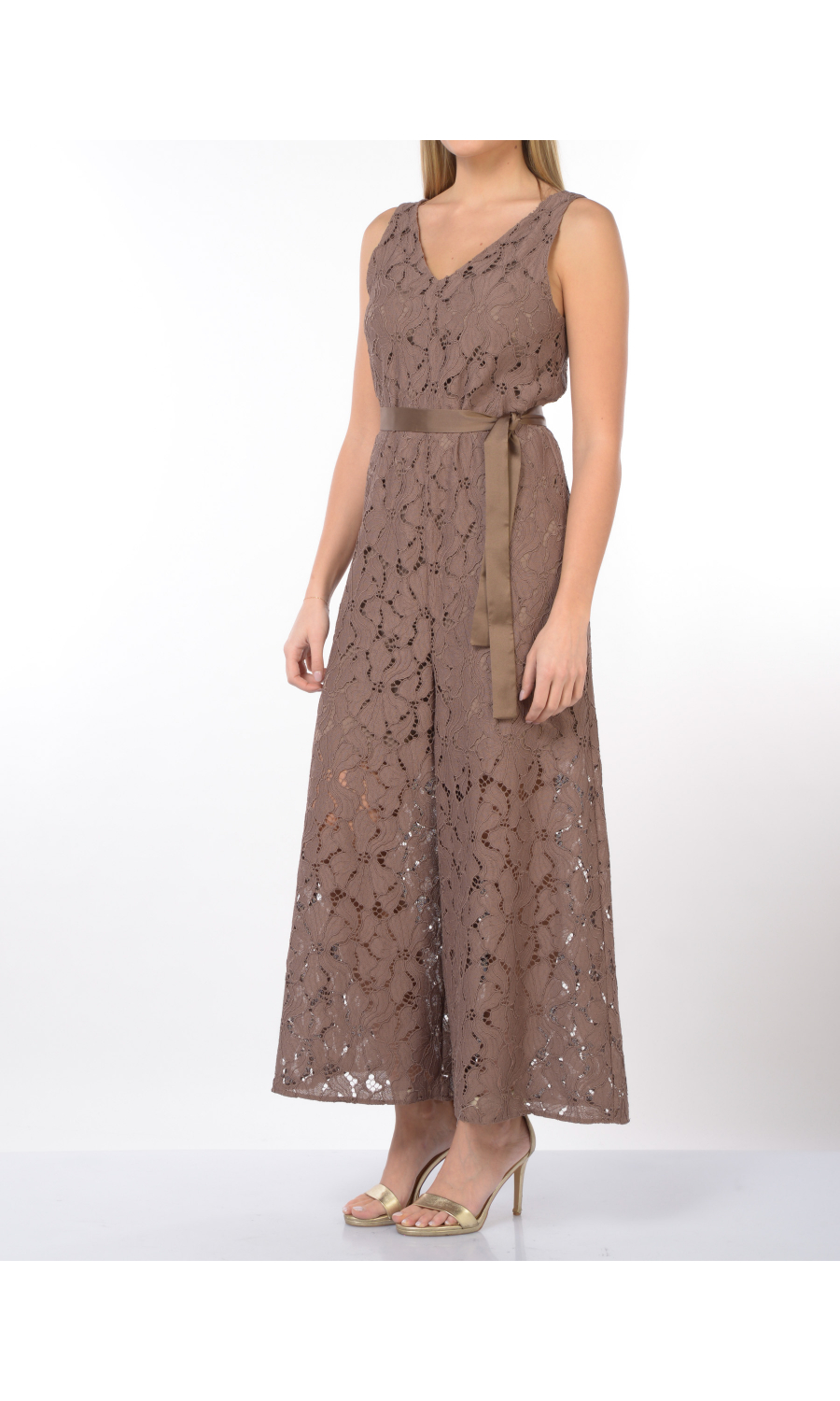 tuta Pantalone da donna Emme By Marella senza maniche effetto pizzo