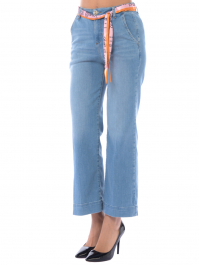 Jeans da donna Liu Jo cropped con fusciacca - UA3075D4538