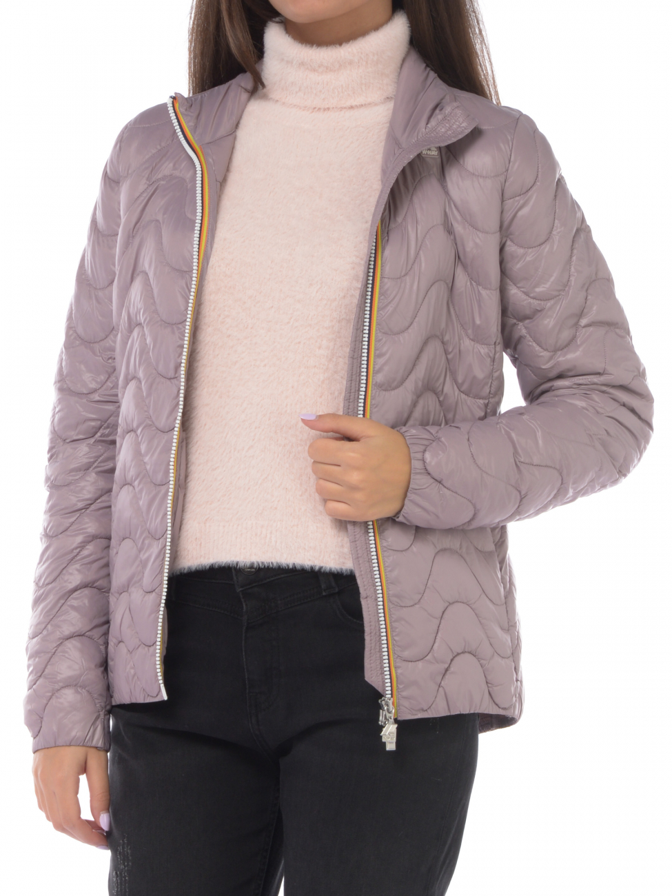 Smanicato da donna K Way Viole Eco Warm trapuntato - K3122IW