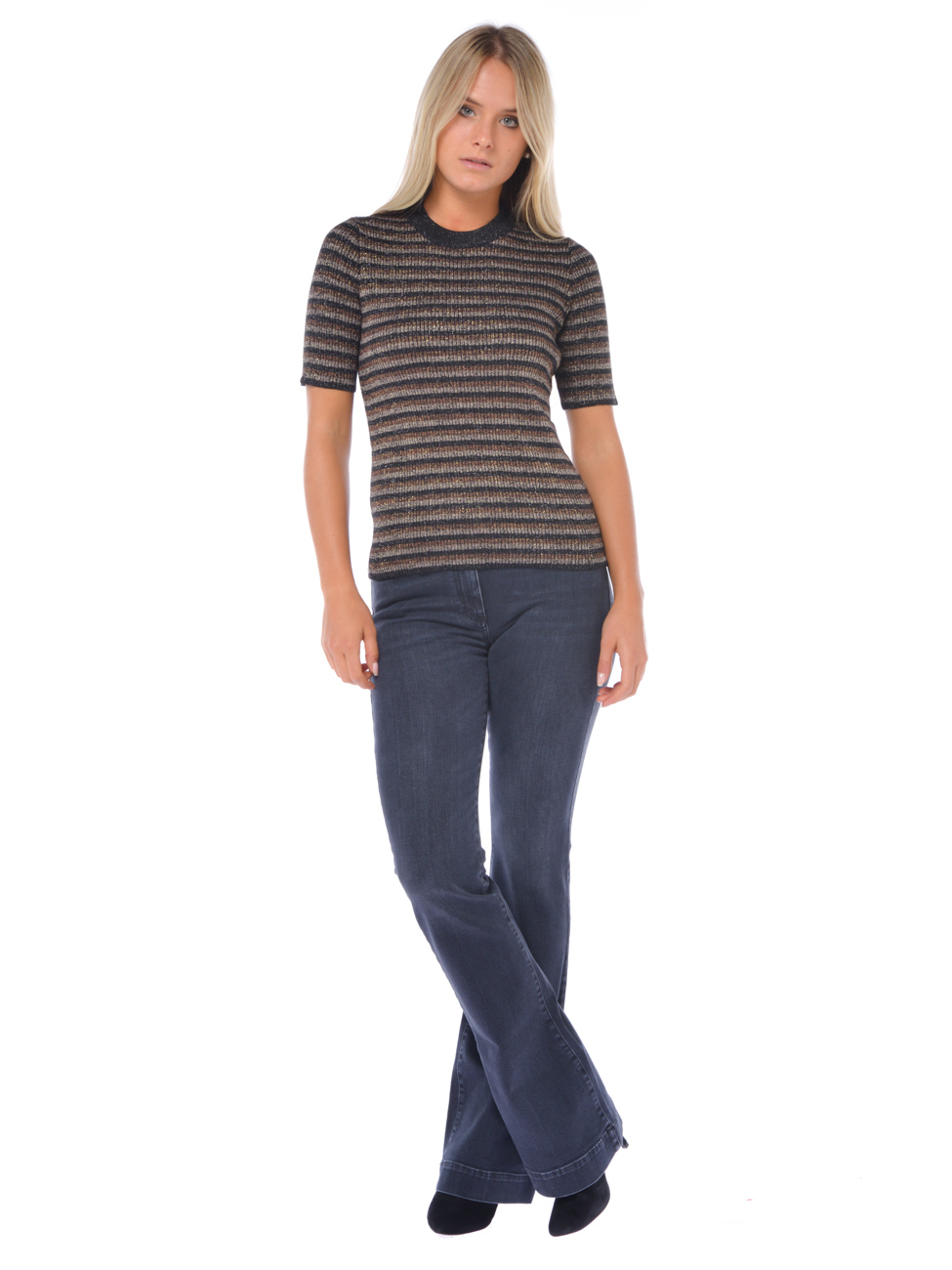 Nenette jeans zampa hotsell