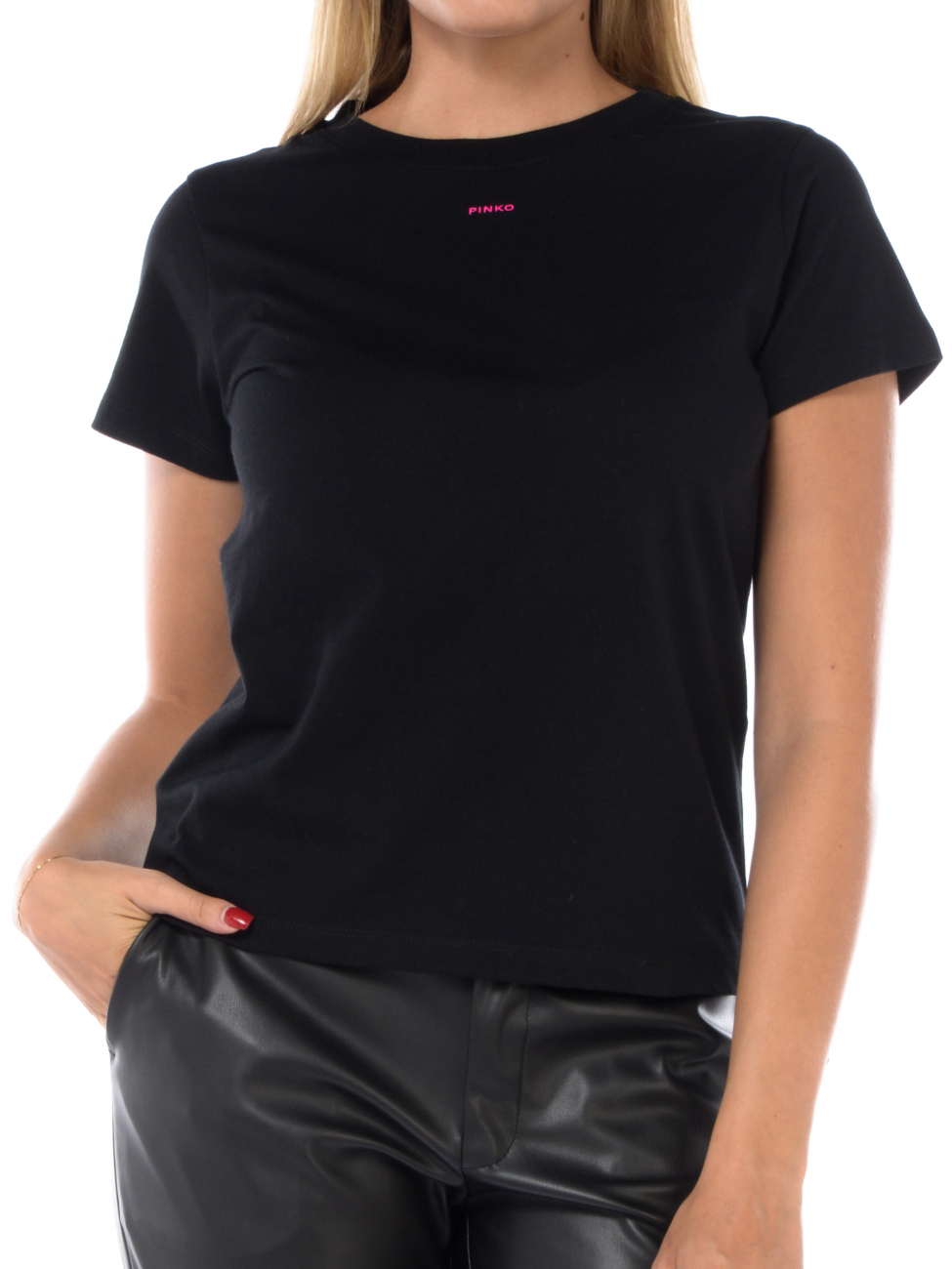 manica corta t shirt pinko donna