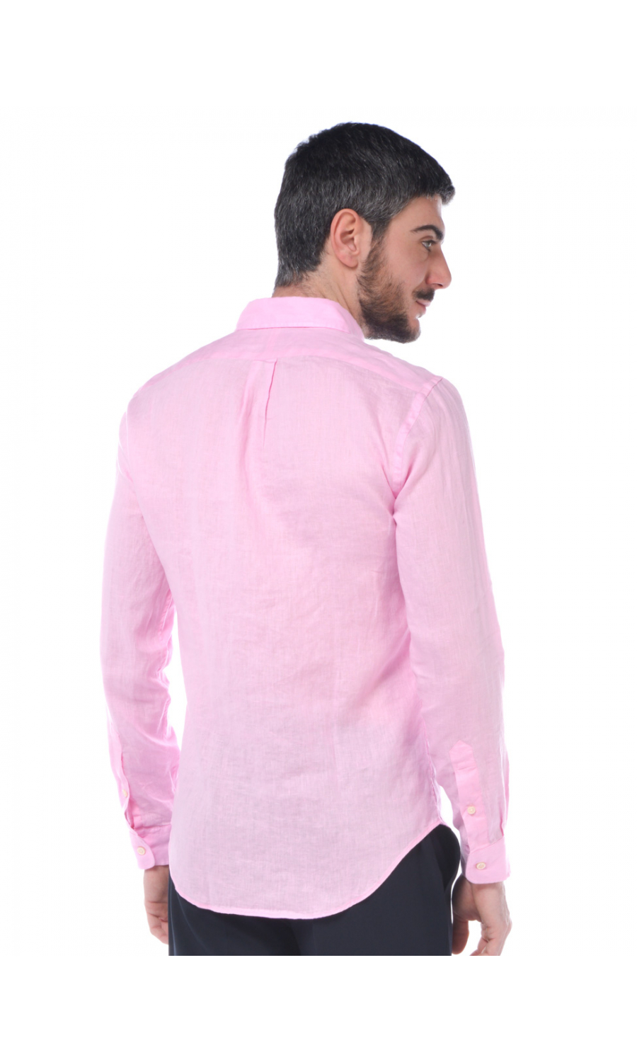 Camicia ralph lauren rosa uomo hot sale