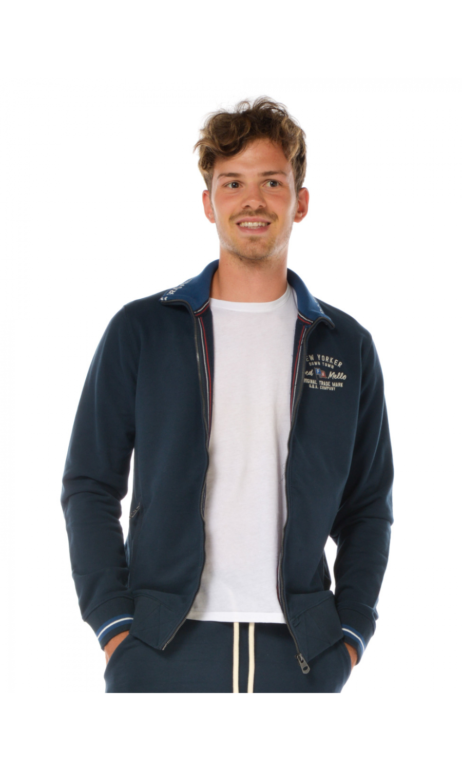 Felpa uomo fred mello hot sale