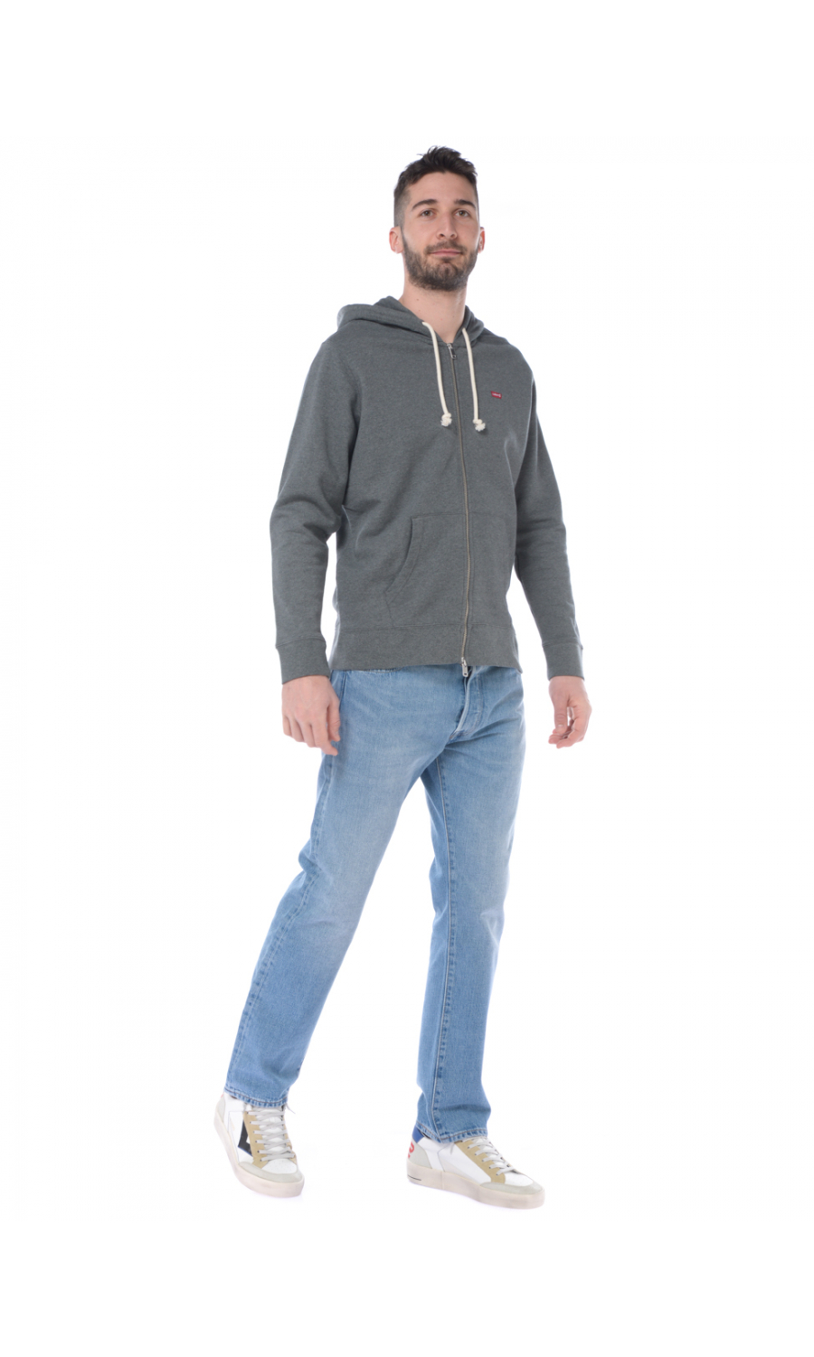 Jeans felpati uomo levis clearance