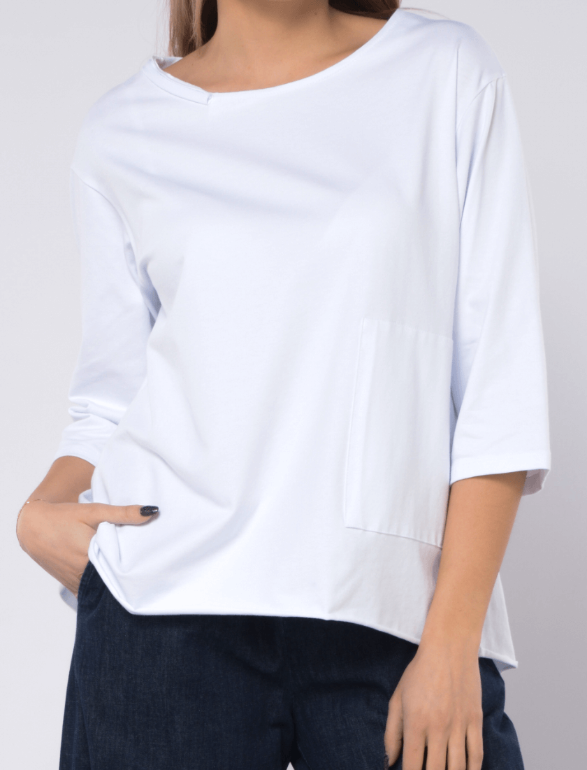 Blusa da donna bianca Jurere